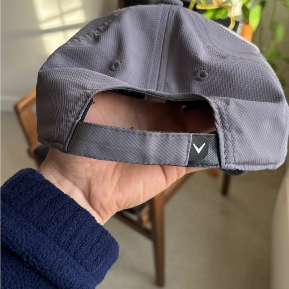 CALLWAY Golf Hat grey Vents adjustable embroided breathable - Picture 3 of 8